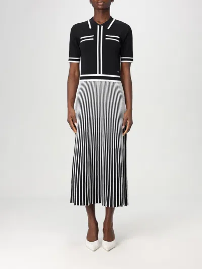 KARL LAGERFELD DRESS KARL LAGERFELD WOMAN COLOR BLACK,G49842002