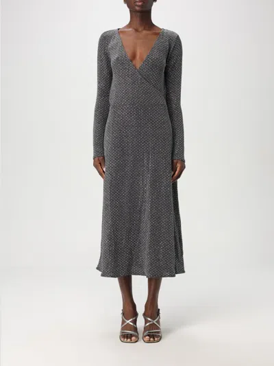 KARL LAGERFELD DRESS KARL LAGERFELD WOMAN COLOR LEAD,G49844213