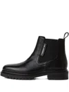 Karl Lagerfeld Elastic-gore Chelsea Boots In Black