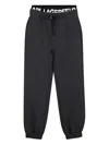 Karl Lagerfeld Elasticated Waist Jogger Trousers In Gray