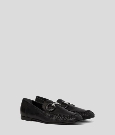 Karl Lagerfeld Eleia Brooch Loafers