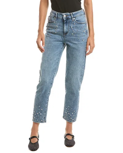Karl Lagerfeld Embellished Jean In Blue