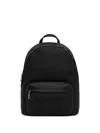 Karl Lagerfeld Embossed-logo Backpack In Black