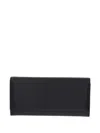 Karl Lagerfeld Embossed-logo Wallet In Black