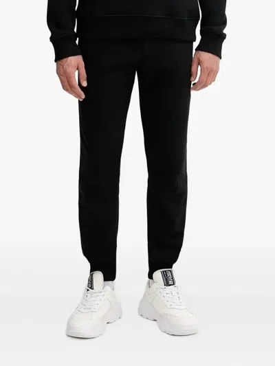 KARL LAGERFELD EMBROIDERED JOGGERS