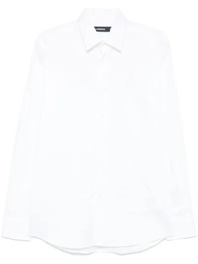 Karl Lagerfeld Logo-embroidered Shirt In White