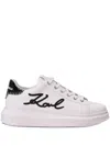 Karl Lagerfeld Embroidered-logo Sneakers