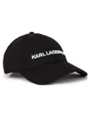 Karl Lagerfeld Essential Baseball Cap In Black