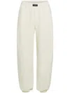 Karl Lagerfeld Essential Logo Organic Cotton Track Pants In Neutrals