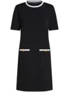 Karl Lagerfeld Essential T-shirt Dress In Black