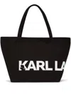 Karl Lagerfeld Essential Tote Bag In Black