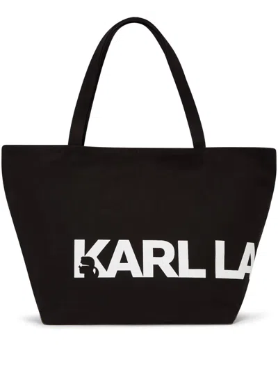 Karl Lagerfeld Essential Tote Bag In 998