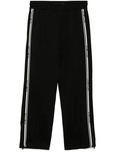 Karl Lagerfeld Essential Track Pants In Black