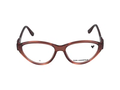 Karl Lagerfeld Eyeglasses In Antique Rose