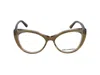 Karl Lagerfeld Eyeglasses In Brown/crystal