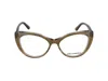 Karl Lagerfeld Eyeglasses In Brown/crystal