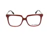 Karl Lagerfeld Unisex Kl885 54mm Optical Frames In Orange/yellow