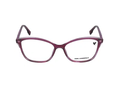Karl Lagerfeld Eyeglasses In Purple