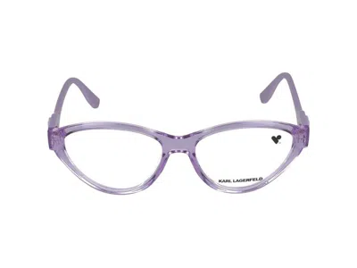 Karl Lagerfeld Eyeglasses In Purple