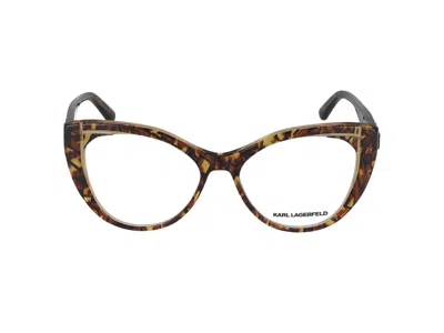 Karl Lagerfeld Eyeglasses In Plum