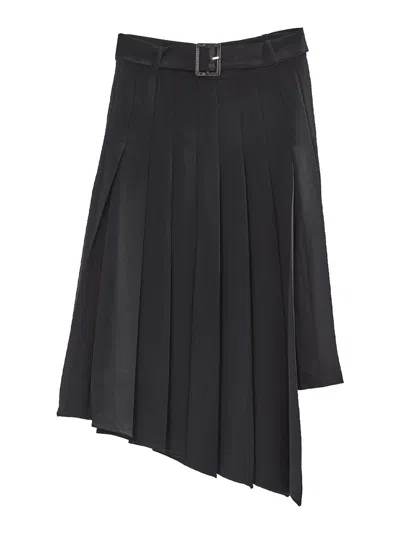 Karl Lagerfeld Falda Semilarga - Negro