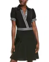 Karl Lagerfeld Faux Wrap Shirtdress