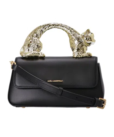 Karl Lagerfeld Flap Shoulder Bag