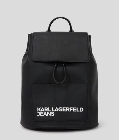 Karl Lagerfeld Flap Top Backpack