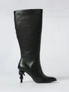 Karl Lagerfeld Flat Ankle Boot  Woman Color Black In Black