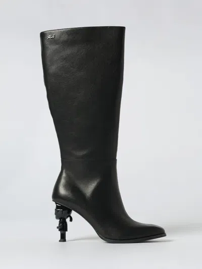 Karl Lagerfeld Flat Ankle Boot  Woman Color Black