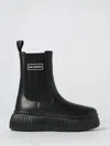 Karl Lagerfeld Flat Ankle Boot  Woman Color Black In Black