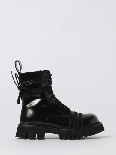 Karl Lagerfeld Flat Ankle Boots  Woman Color Black