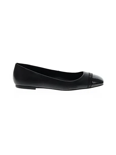 Pre-owned Karl Lagerfeld Flats In Black