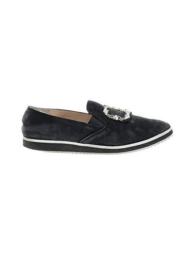 Pre-owned Karl Lagerfeld Flats In Blue