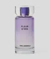 Karl Lagerfeld Fleur D'iris (iris Flower) In Transparent