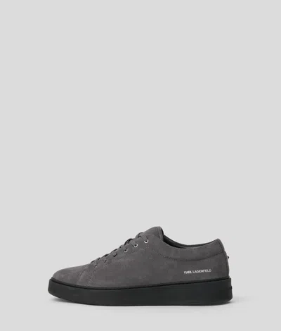 Karl Lagerfeld Flint Ii Sneakers In Gray