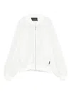 Karl Lagerfeld Floral-lace Bomber Jacket In Multi