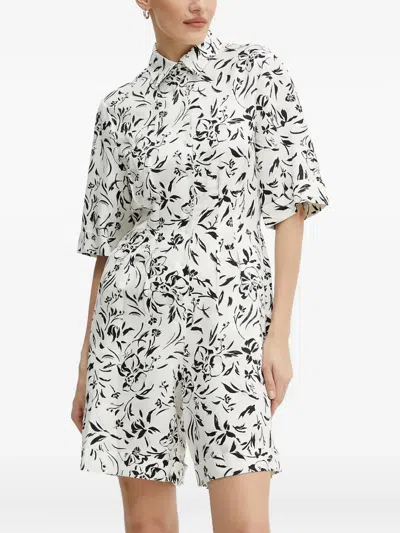 Karl Lagerfeld Floral-print Jumpsuit