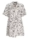 Karl Lagerfeld Minikleid Mit Blumen-print In Multi