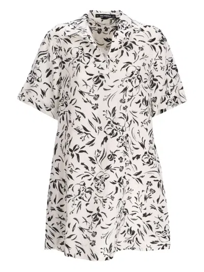 Karl Lagerfeld Minikleid Mit Blumen-print In Multi