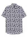 Karl Lagerfeld Floral-print Shirt In White