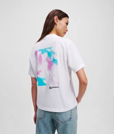 Karl Lagerfeld Floral-print T-shirt