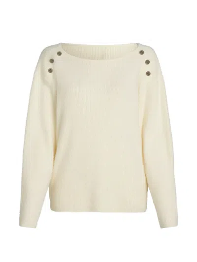 Karl Lagerfeld Fluffy Loungewear Jumper In Neutral