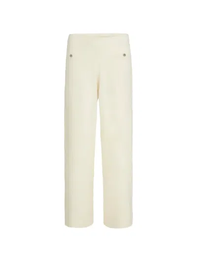 Karl Lagerfeld Fluffy Loungewear Trousers In Neutrals