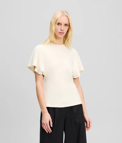KARL LAGERFELD FLUID T-SHIRT