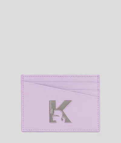 Karl Lagerfeld Geo Leather Cardholder