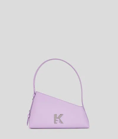 Karl Lagerfeld Geo Leather Shoulder Bag