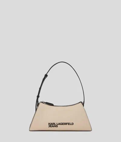 Karl Lagerfeld Geo Small Shoulder Bag In Gray