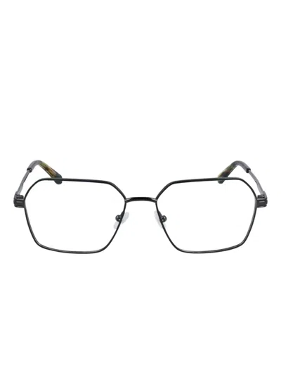 Karl Lagerfeld Geometric-frame Glasses In Black