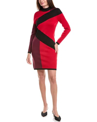 Karl Lagerfeld Geometric Sweaterdress